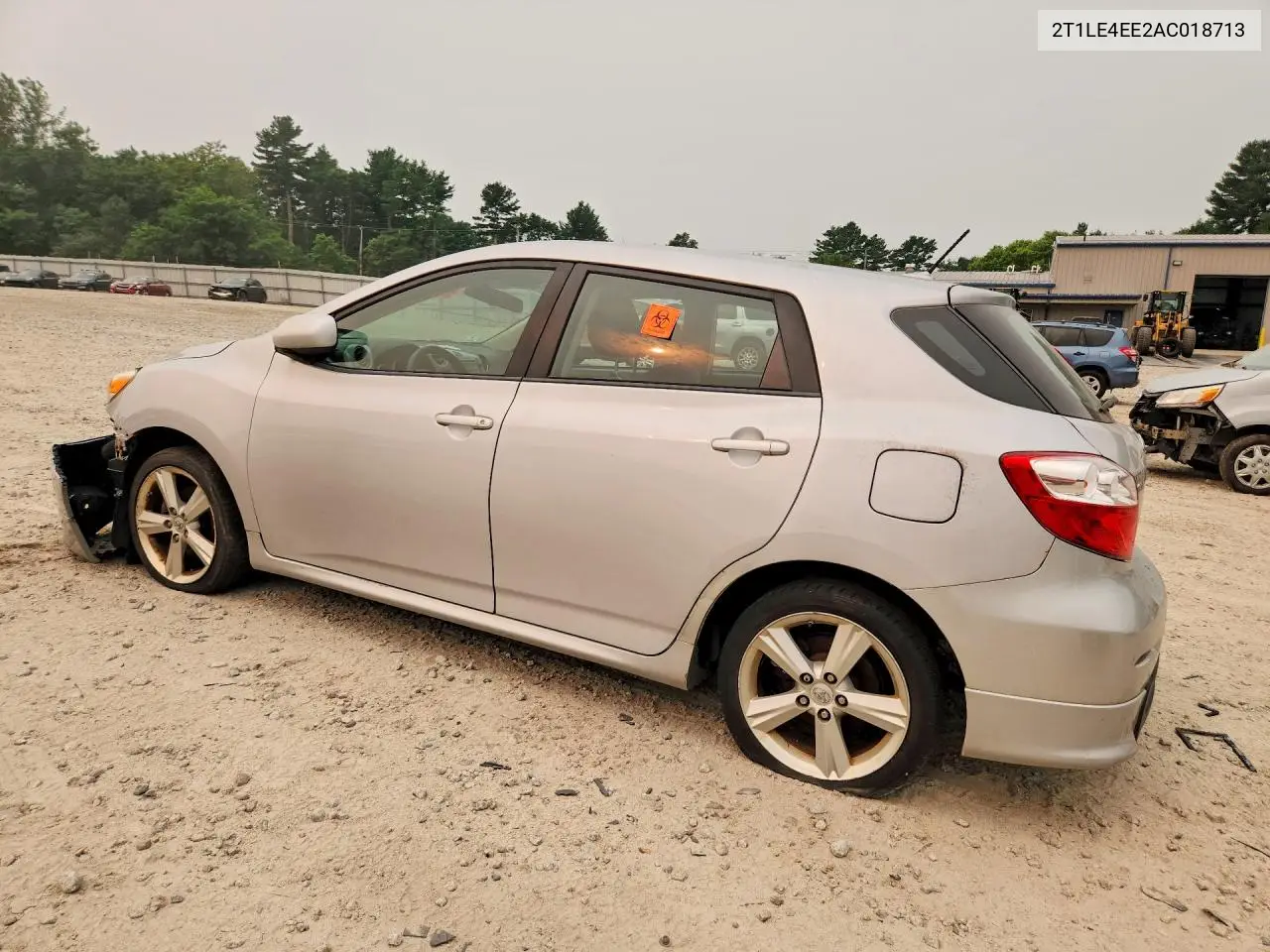 2010 Toyota Matrix VIN: 2T1LE4EE2AC018713 Lot: 61086376