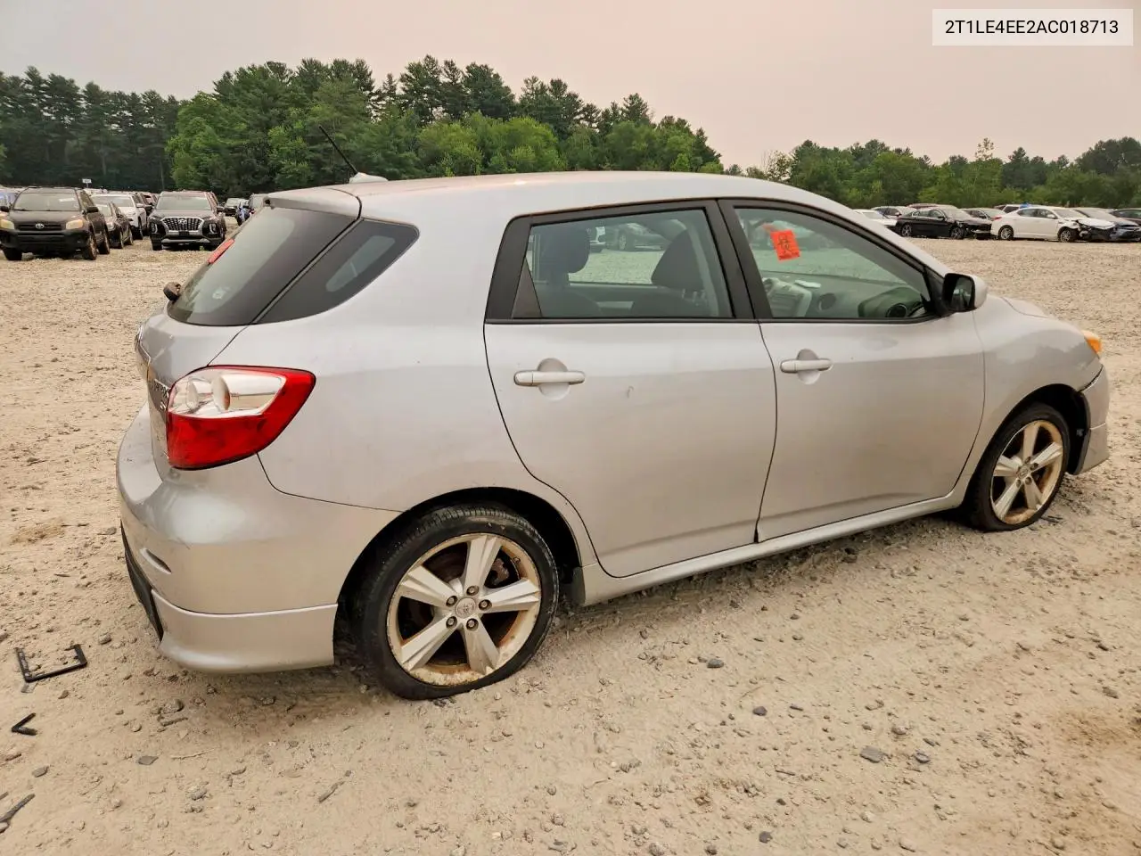 2010 Toyota Matrix VIN: 2T1LE4EE2AC018713 Lot: 61086376