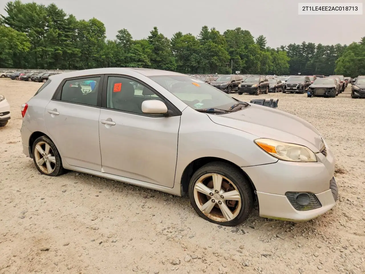 2010 Toyota Matrix VIN: 2T1LE4EE2AC018713 Lot: 61086376