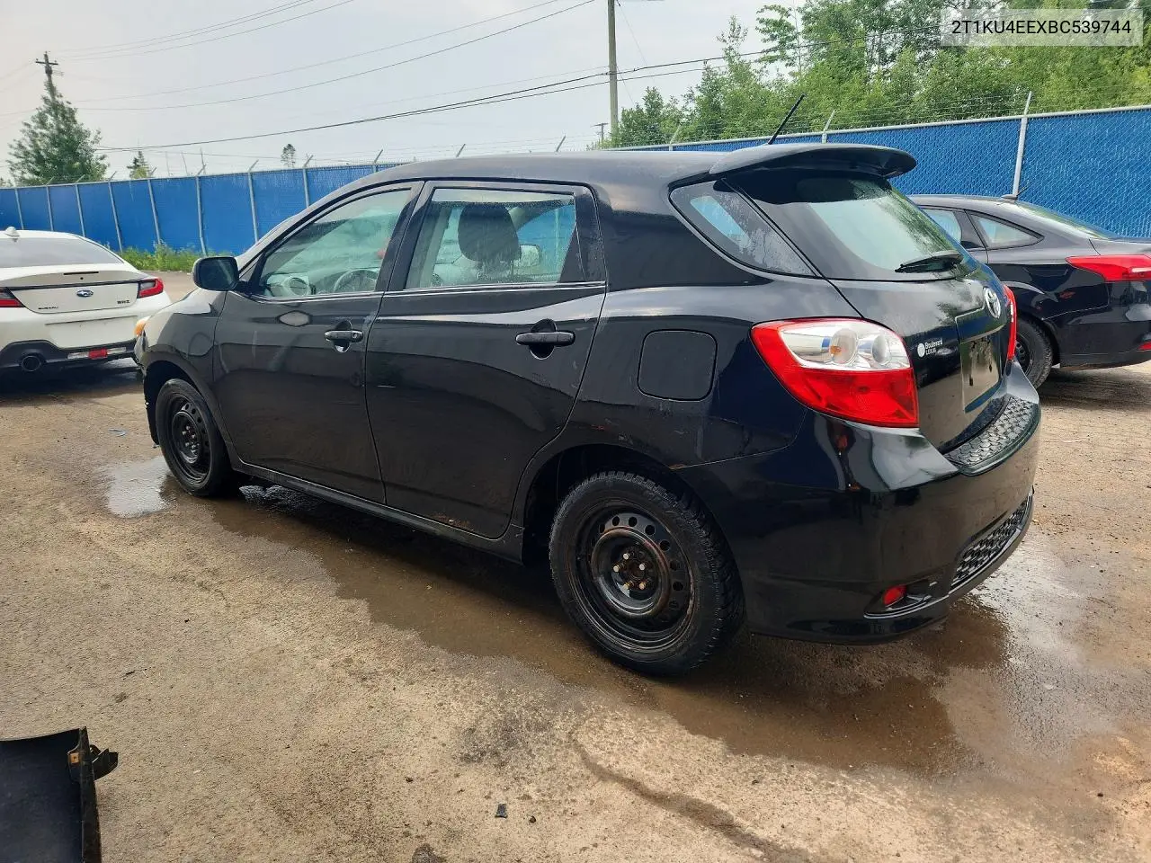 2011 Toyota Matrix Base VIN: 2T1KU4EEXBC539744 Lot: 58624726