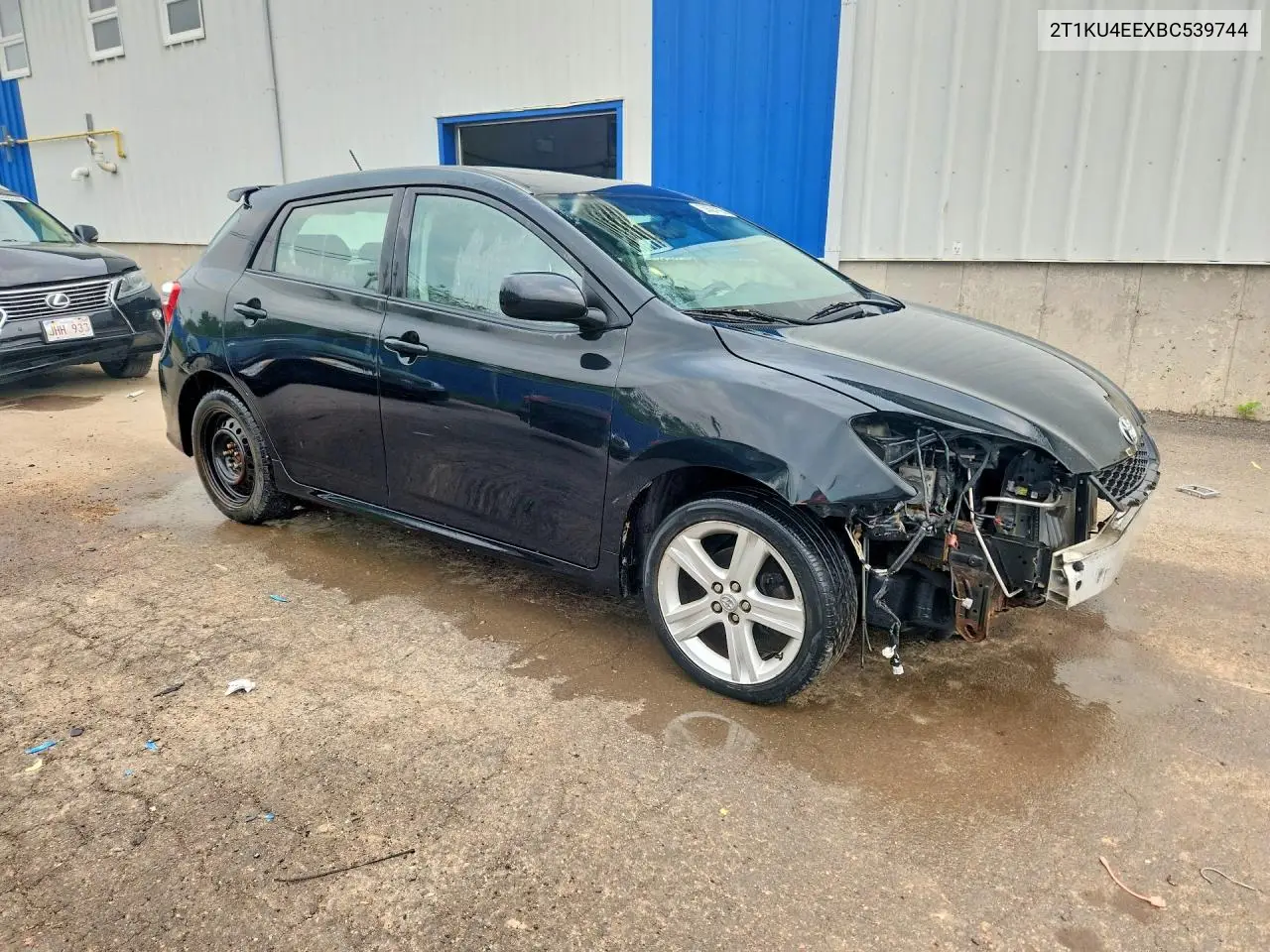 2011 Toyota Matrix Base VIN: 2T1KU4EEXBC539744 Lot: 58624726