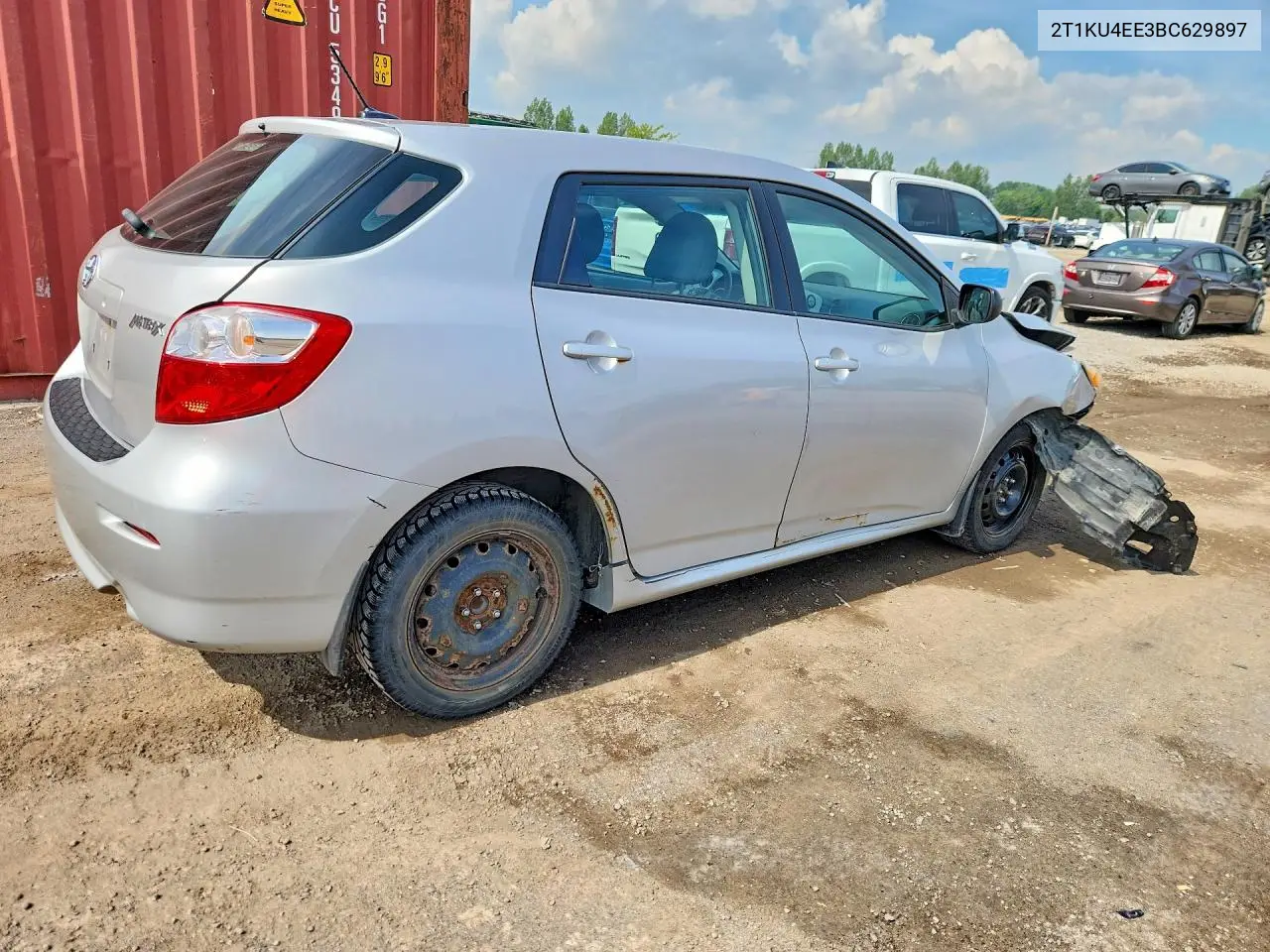 2011 Toyota Matrix Base VIN: 2T1KU4EE3BC629897 Lot: 58651646