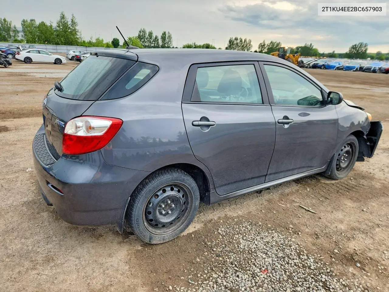 2011 Toyota Matrix Base VIN: 2T1KU4EE2BC657903 Lot: 60144386