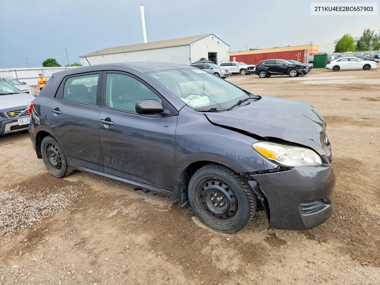 2011 Toyota Matrix Base VIN: 2T1KU4EE2BC657903 Lot: 60144386