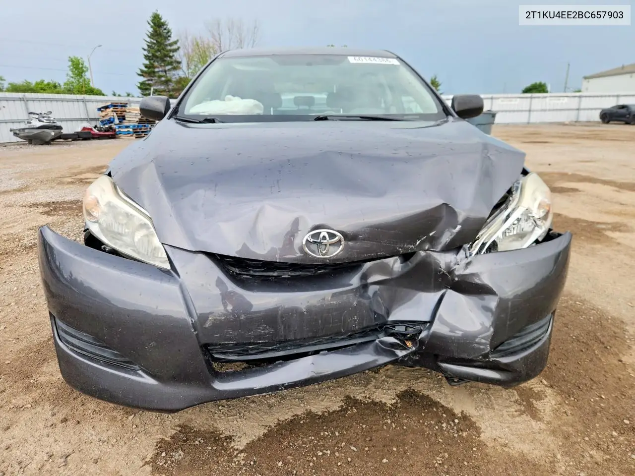 2011 Toyota Matrix Base VIN: 2T1KU4EE2BC657903 Lot: 60144386