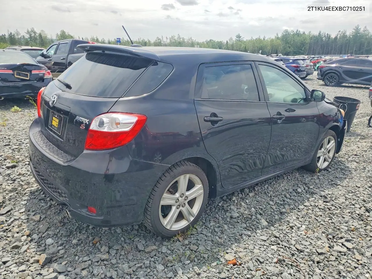 2011 Toyota Matrix Base VIN: 2T1KU4EEXBC710251 Lot: 60740176
