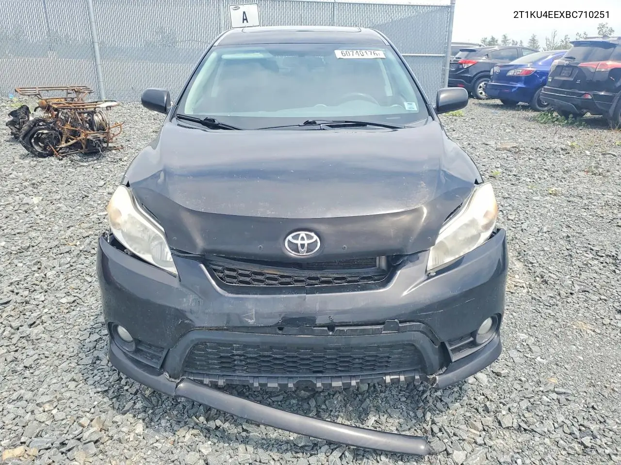 2011 Toyota Matrix Base VIN: 2T1KU4EEXBC710251 Lot: 60740176