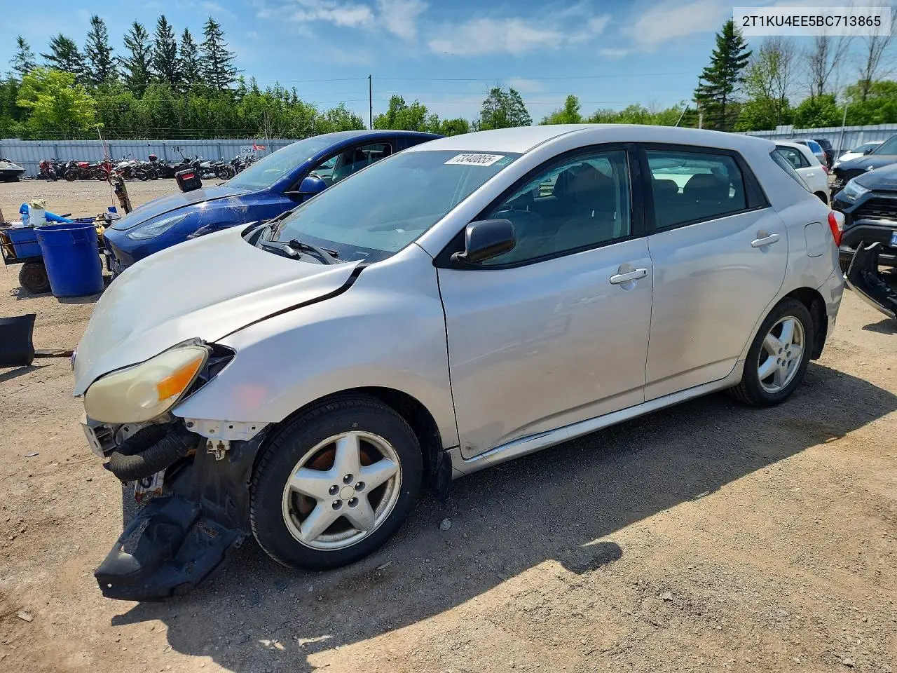 2011 Toyota Matrix Base VIN: 2T1KU4EE5BC713865 Lot: 73340855