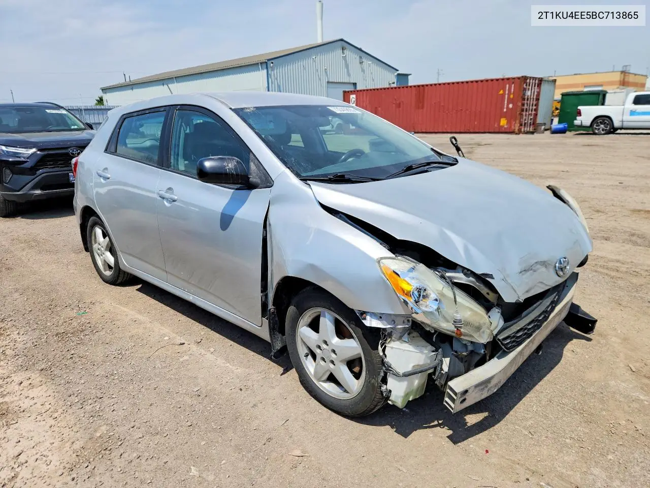 2011 Toyota Matrix Base VIN: 2T1KU4EE5BC713865 Lot: 73340855