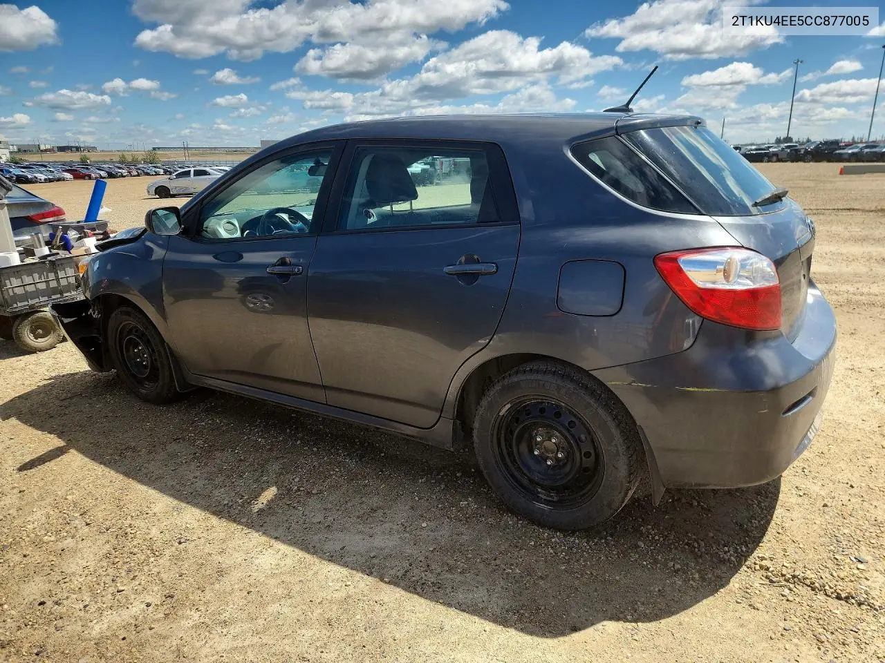 2012 Toyota Matrix L VIN: 2T1KU4EE5CC877005 Lot: 56508886