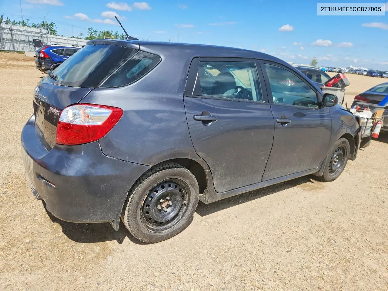 2012 Toyota Matrix L VIN: 2T1KU4EE5CC877005 Lot: 56508886