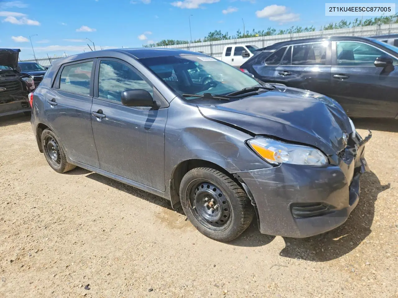 2012 Toyota Matrix L VIN: 2T1KU4EE5CC877005 Lot: 56508886