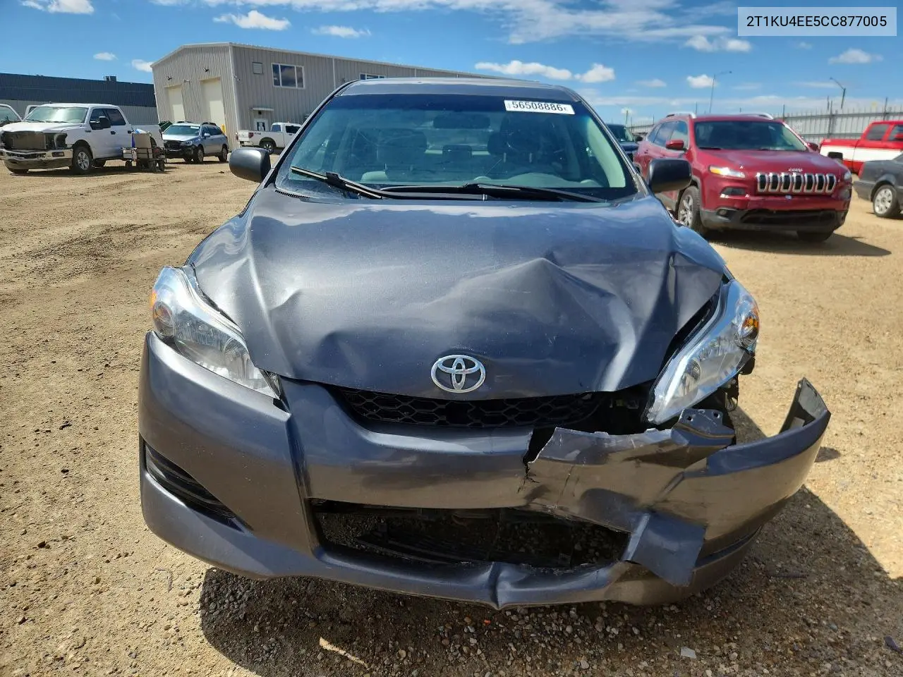 2012 Toyota Matrix L VIN: 2T1KU4EE5CC877005 Lot: 56508886