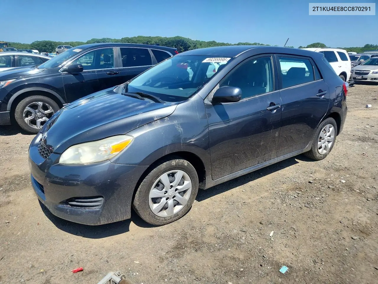 2012 Toyota Matrix L VIN: 2T1KU4EE8CC870291 Lot: 59289996