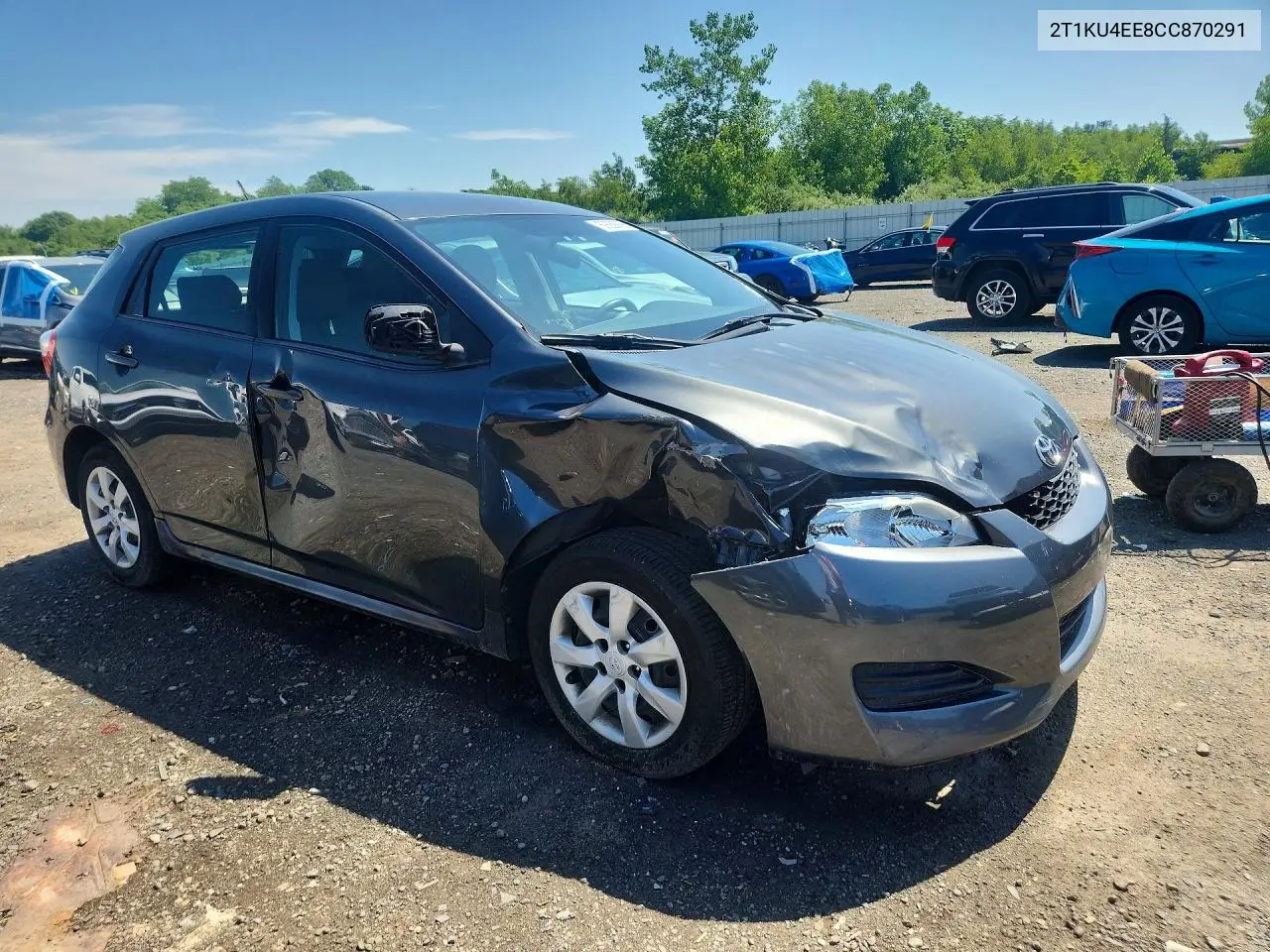 2012 Toyota Matrix L VIN: 2T1KU4EE8CC870291 Lot: 59289996
