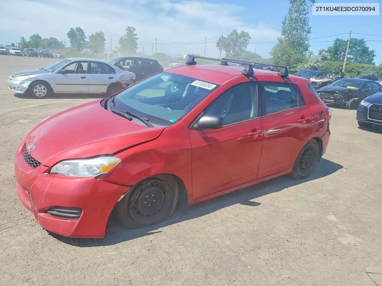 2013 Toyota Matrix L VIN: 2T1KU4EE3DC070094 Lot: 61556056