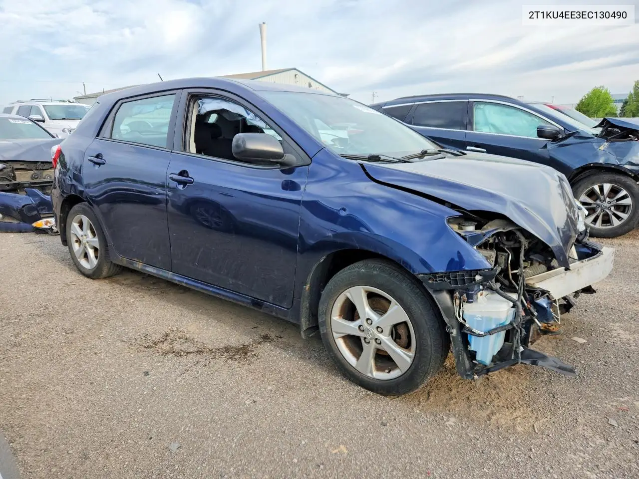 2014 Toyota Matrix Base VIN: 2T1KU4EE3EC130490 Lot: 57828156