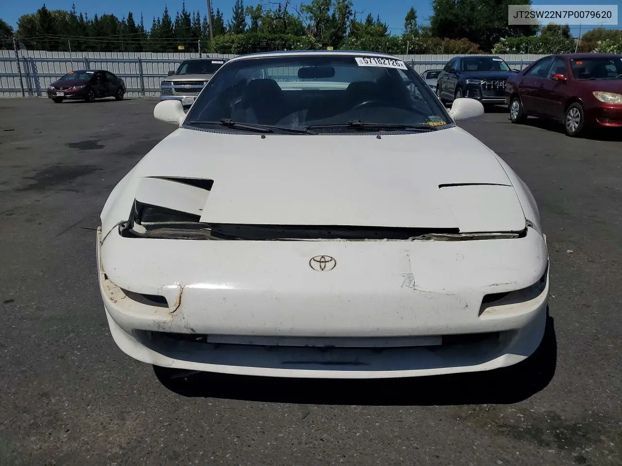 1993 Toyota Mr2 Sport Roof VIN: JT2SW22N7P0079620 Lot: 57182726