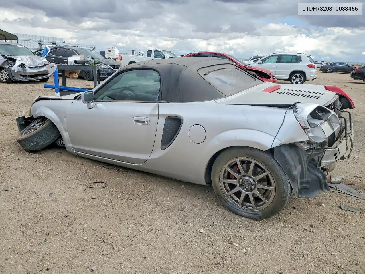 2001 Toyota Mr2 Spyder VIN: JTDFR320810033456 Lot: 49462346