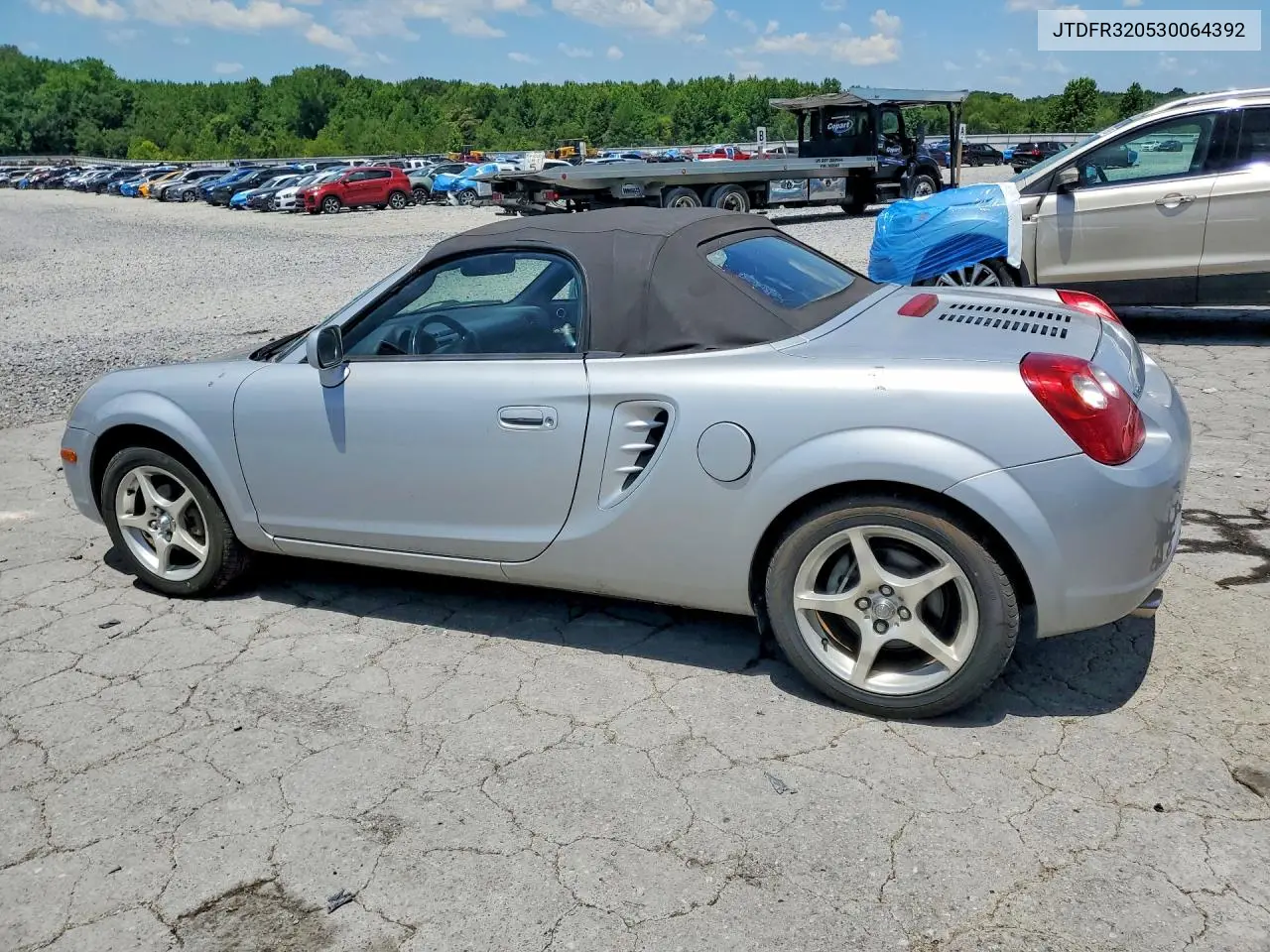 2003 Toyota Mr2 Spyder VIN: JTDFR320530064392 Lot: 57713076