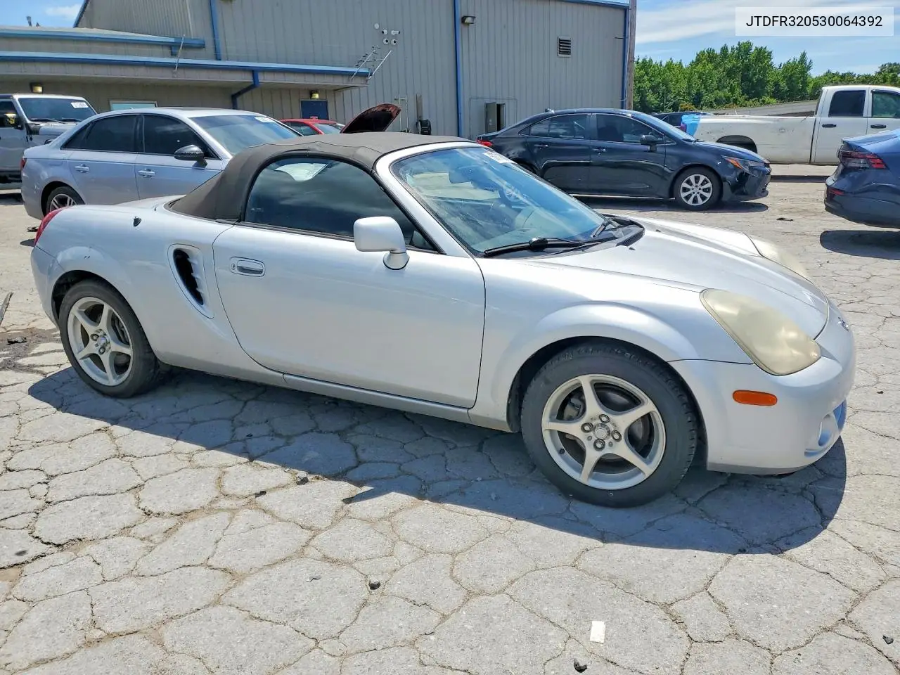 2003 Toyota Mr2 Spyder VIN: JTDFR320530064392 Lot: 57713076