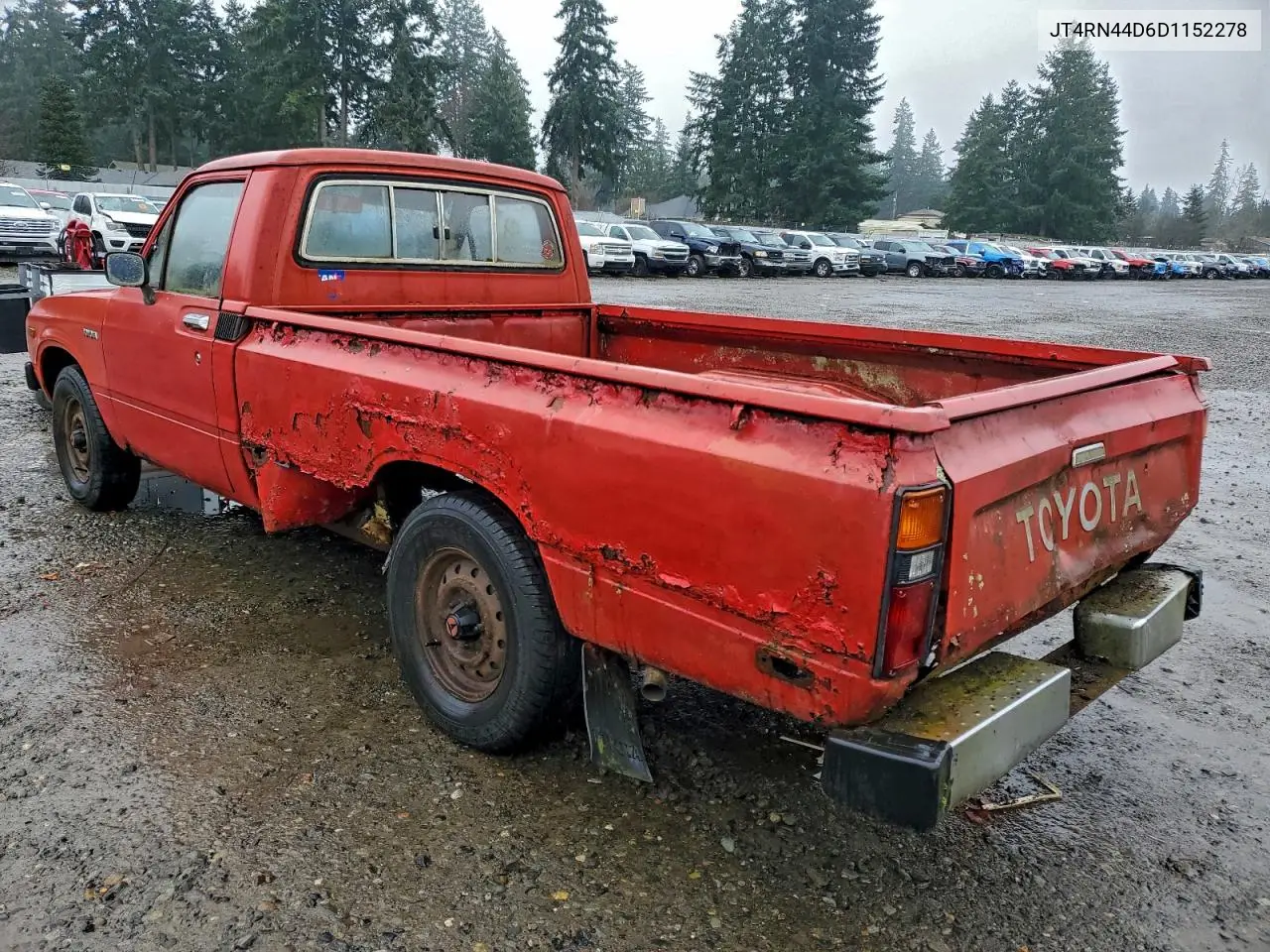 1983 Toyota Pickup 1/2 Ton Rn44 VIN: JT4RN44D6D1152278 Lot: 99558435