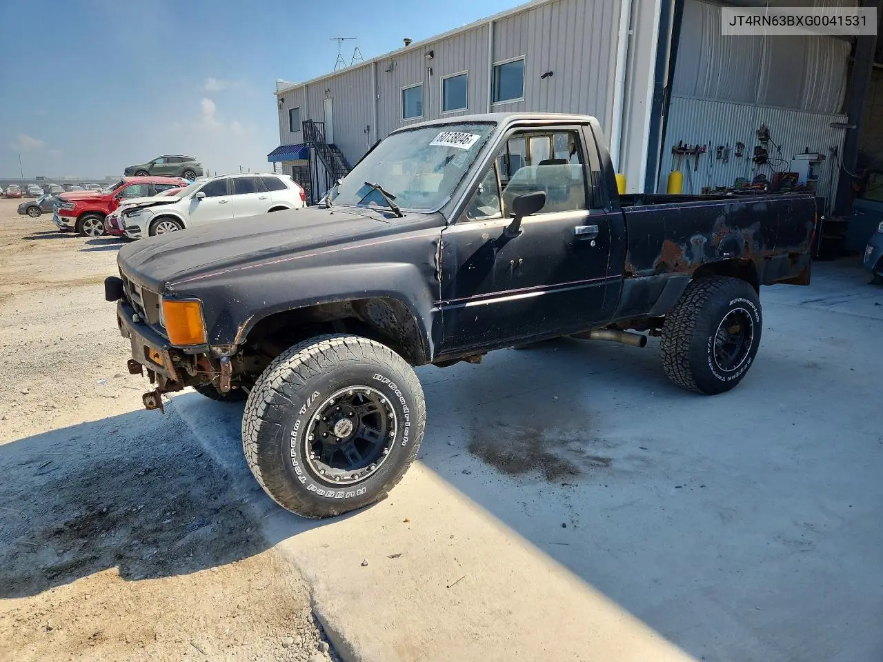1986 Toyota Pickup Turbo VIN: JT4RN63BXG0041531 Lot: 60138046