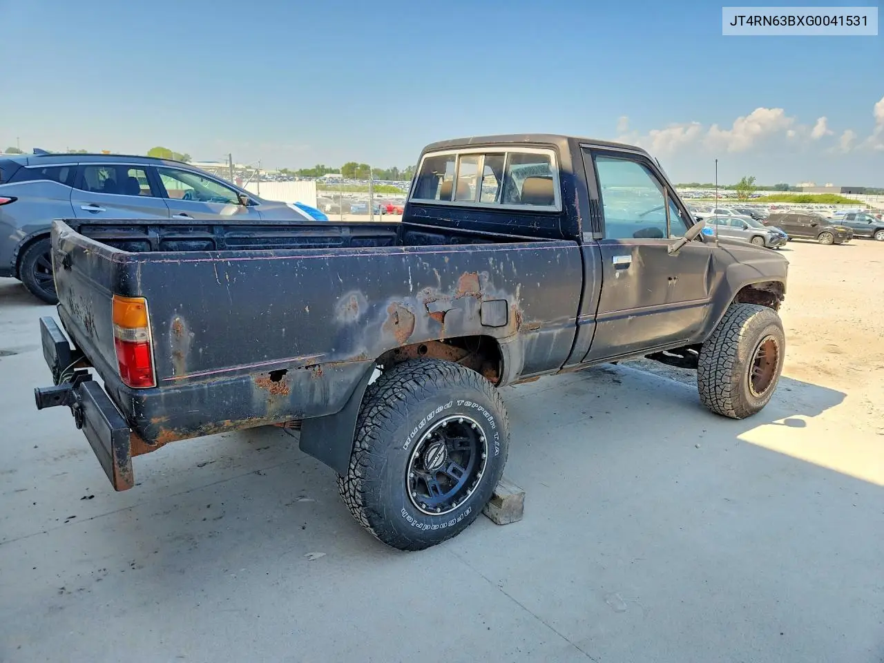 1986 Toyota Pickup Turbo VIN: JT4RN63BXG0041531 Lot: 60138046