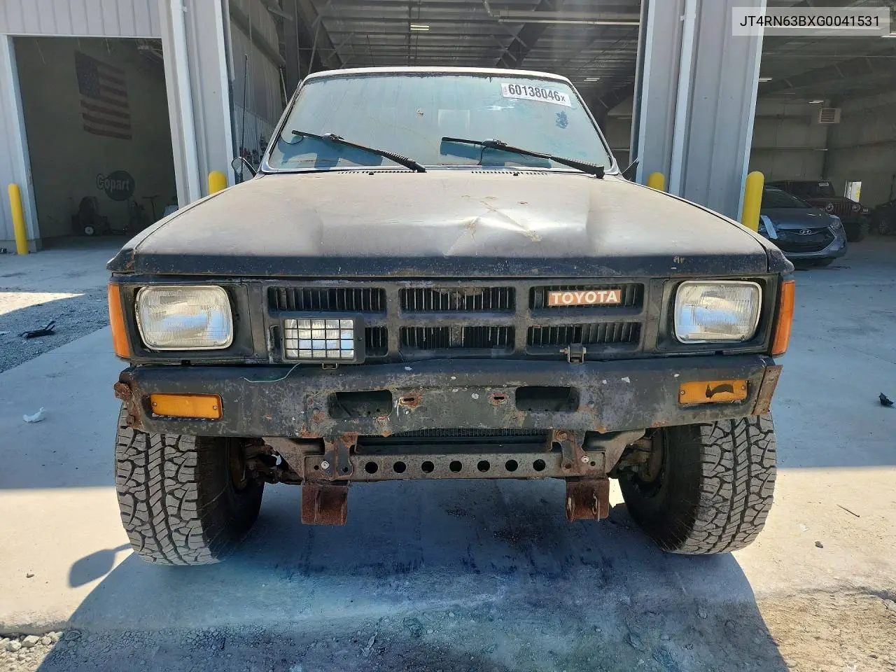 1986 Toyota Pickup Turbo VIN: JT4RN63BXG0041531 Lot: 60138046