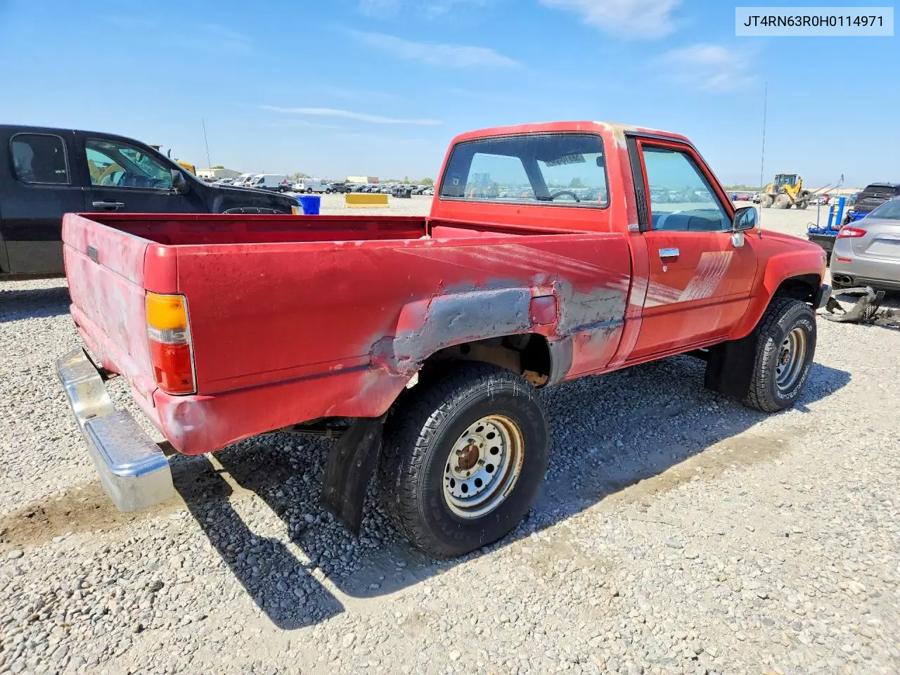 1987 Toyota Pickup Rn63 Std VIN: JT4RN63R0H0114971 Lot: 58310556