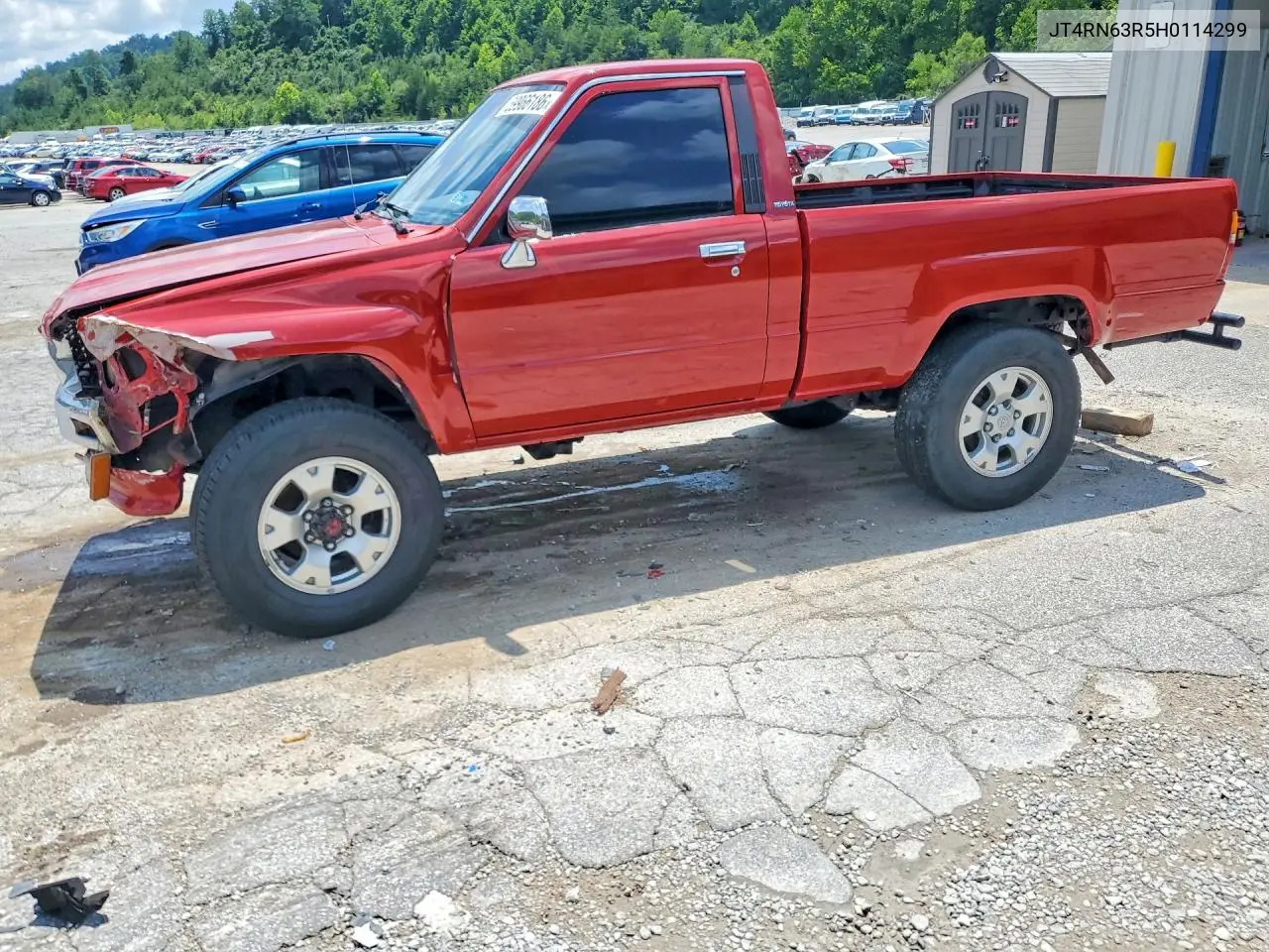 1987 Toyota Pickup Rn63 Std VIN: JT4RN63R5H0114299 Lot: 59966186