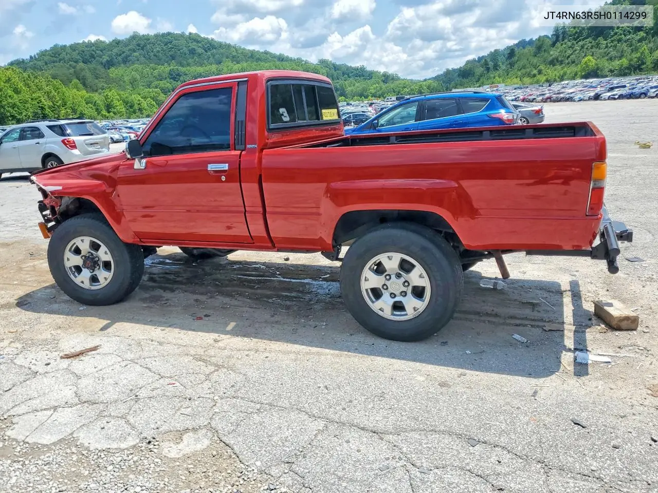 1987 Toyota Pickup Rn63 Std VIN: JT4RN63R5H0114299 Lot: 59966186