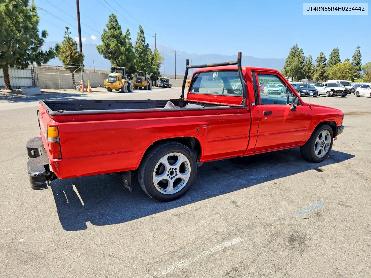 1987 Toyota Pickup 1/2 Ton Rn55 VIN: JT4RN55R4H0234442 Lot: 61915016