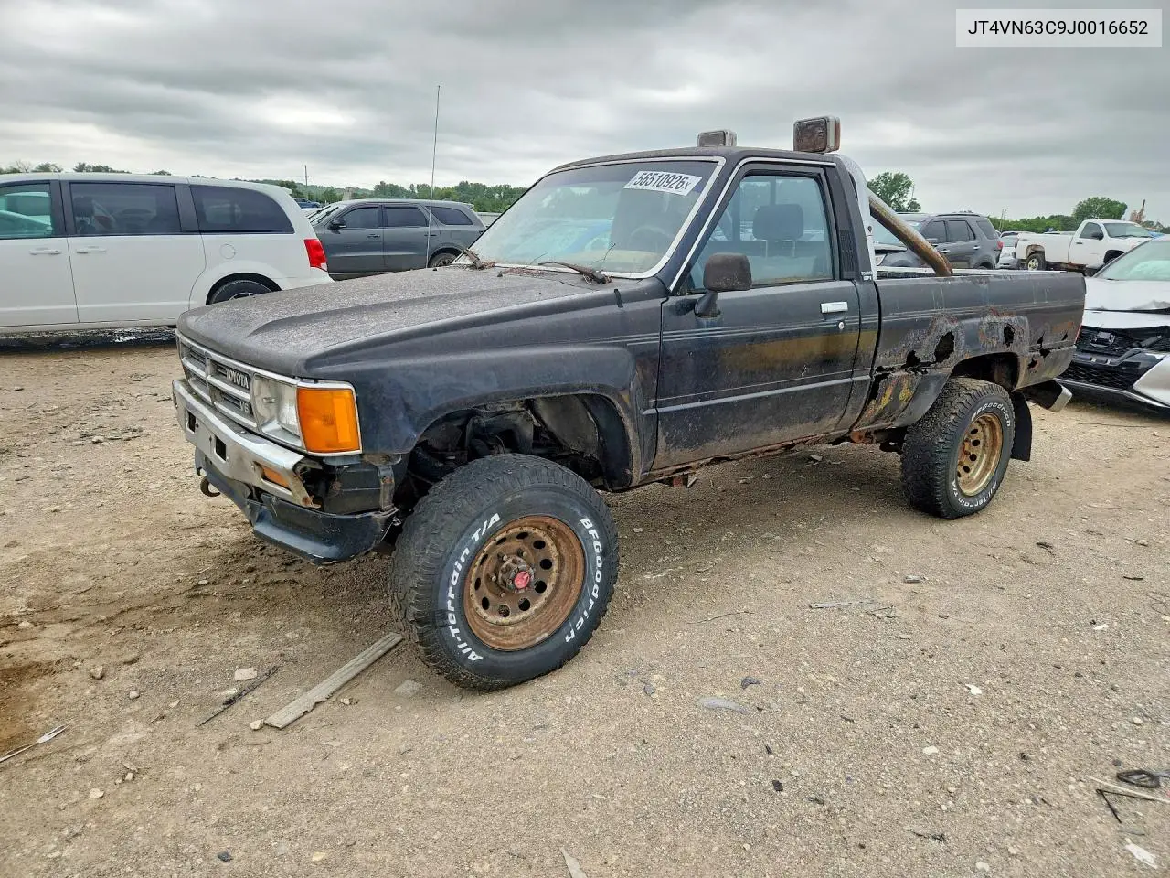 1988 Toyota Pickup Short Bed Vn63 VIN: JT4VN63C9J0016652 Lot: 56510926