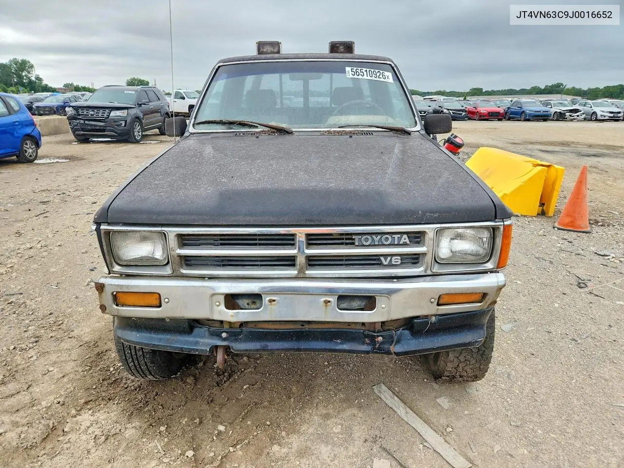 1988 Toyota Pickup Short Bed Vn63 VIN: JT4VN63C9J0016652 Lot: 56510926