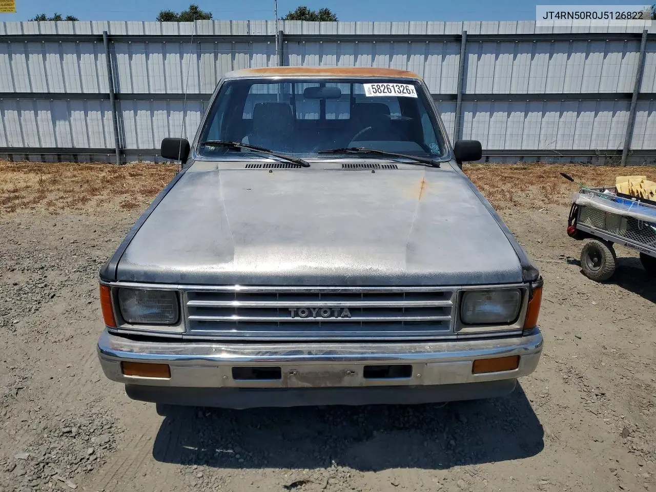 1988 Toyota Pickup 1/2 Ton Rn50 VIN: JT4RN50R0J5126822 Lot: 58261326