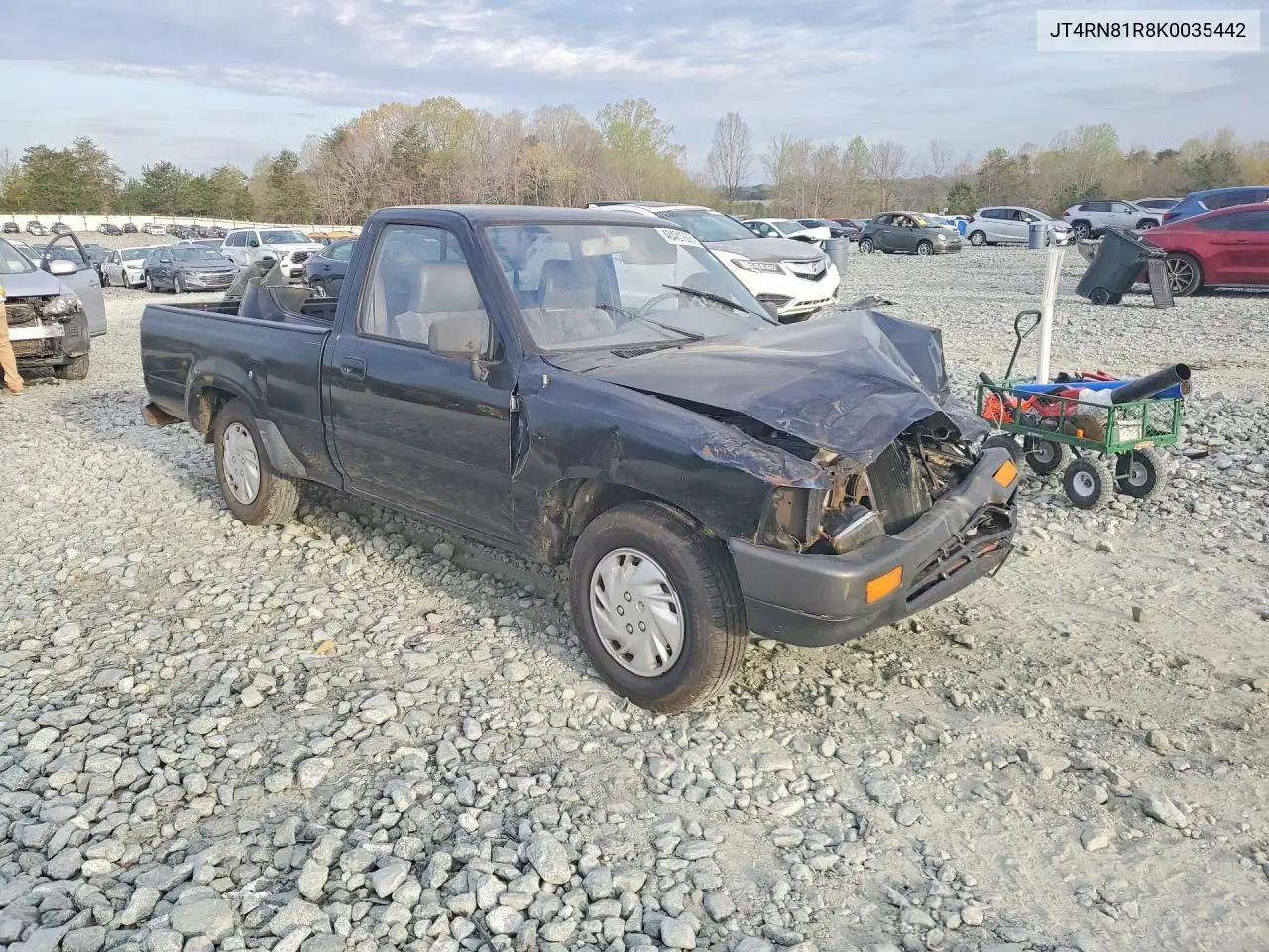 1989 Toyota Pickup Base VIN: JT4RN81R8K0035442 Lot: 48421906