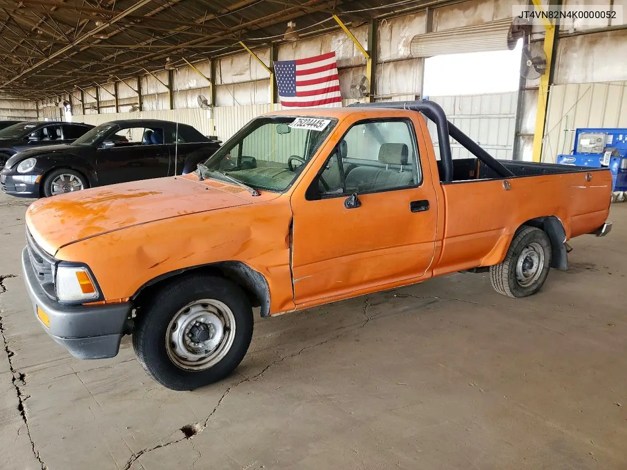 1989 Toyota Pickup 1 Ton Long Bed Dlx VIN: JT4VN82N4K0000052 Lot: 75224445