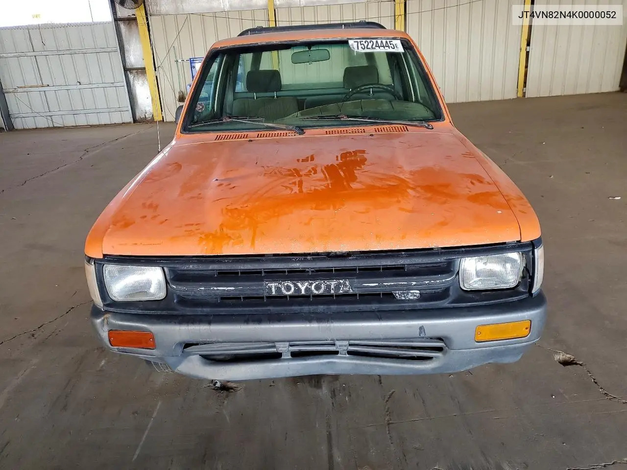 1989 Toyota Pickup 1 Ton Long Bed Dlx VIN: JT4VN82N4K0000052 Lot: 75224445