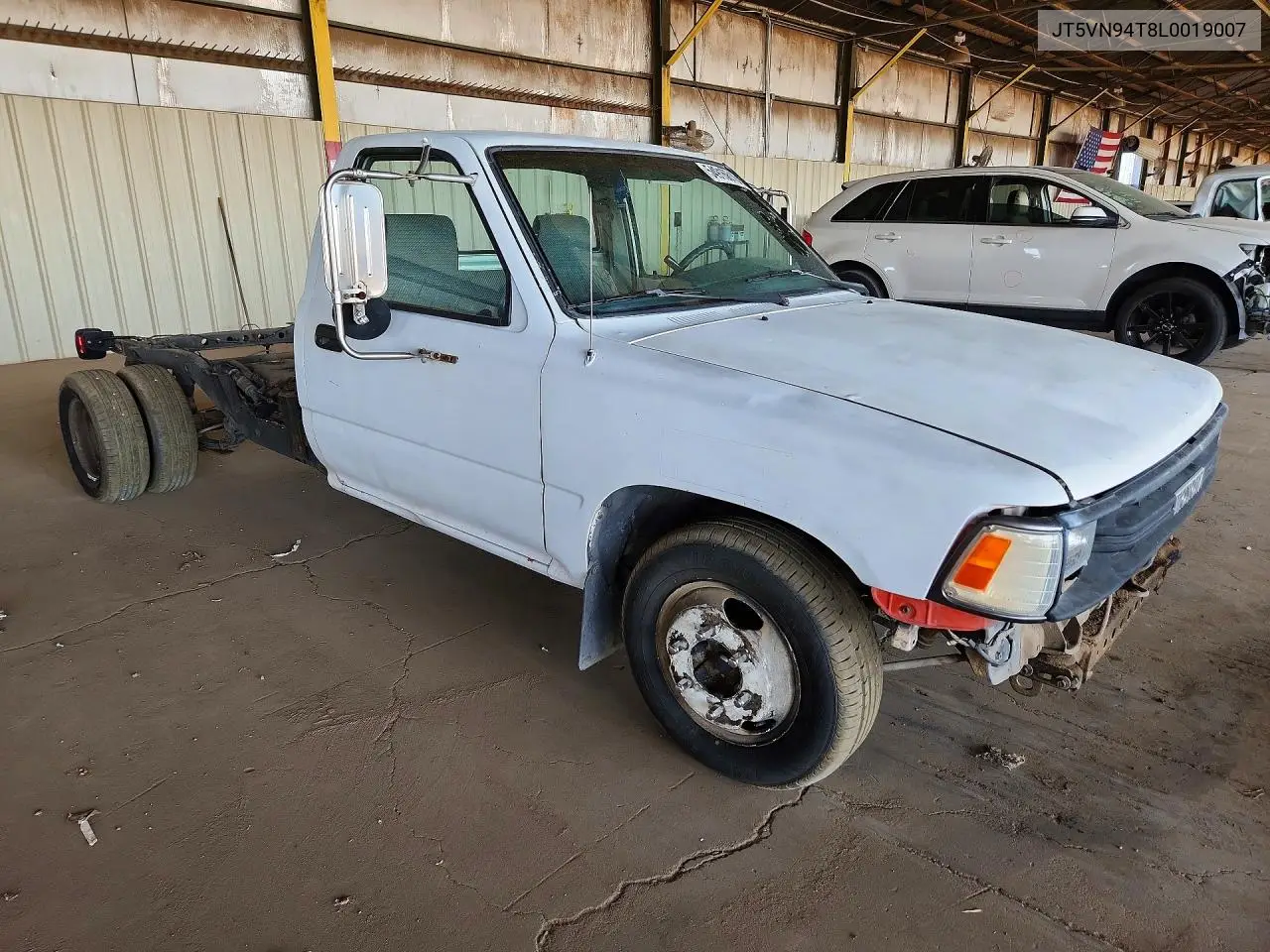 1990 Toyota Pickup Cab Chassis Super Long Wheelba VIN: JT5VN94T8L0019007 Lot: 54916616