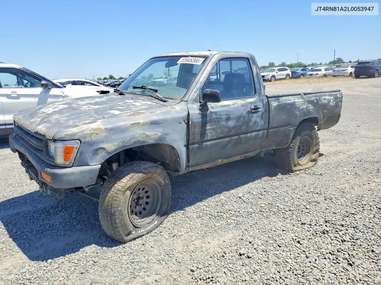 1990 Toyota Pickup Base VIN: JT4RN81A2L0053947 Lot: 55846366