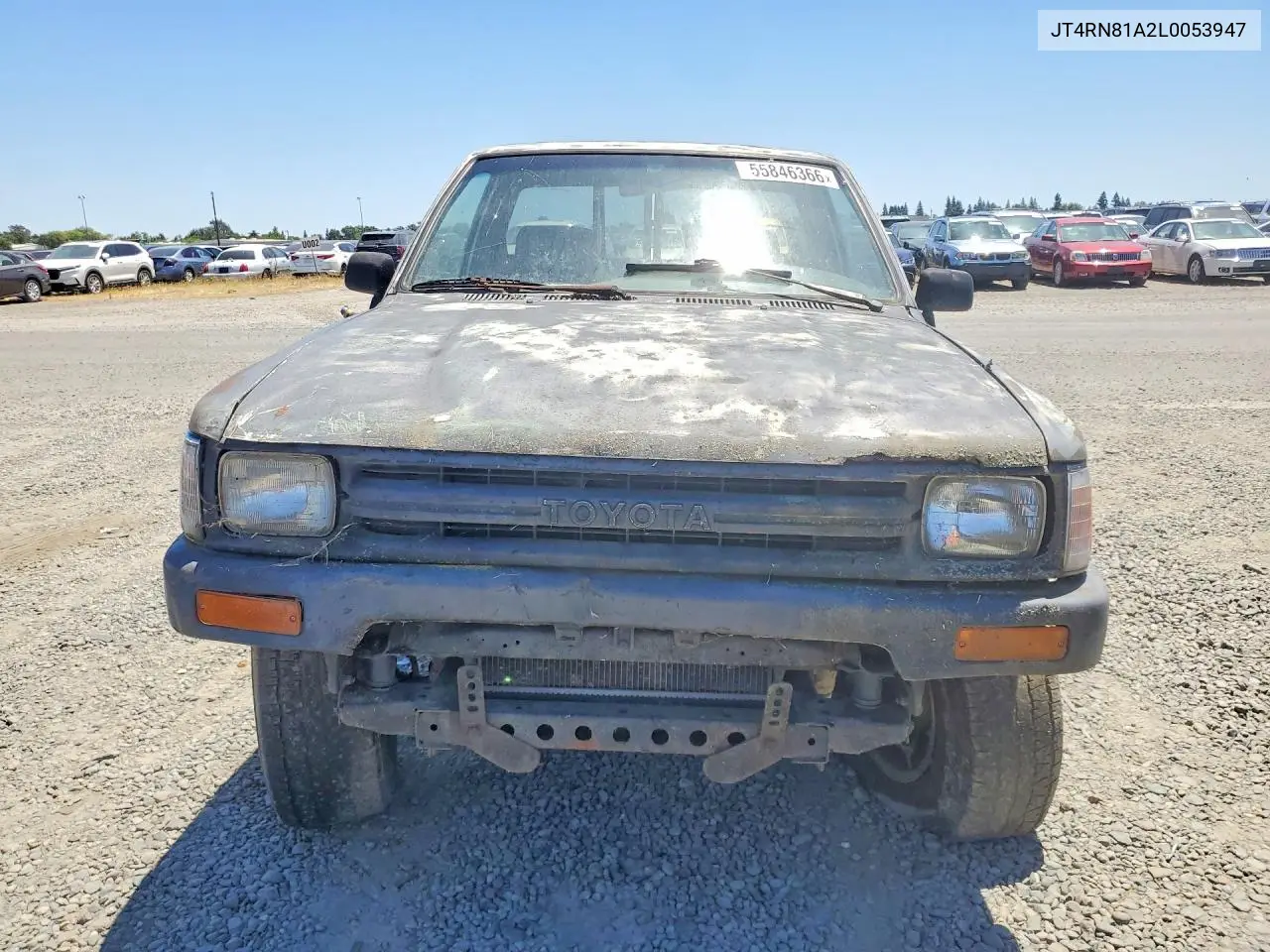 1990 Toyota Pickup Base VIN: JT4RN81A2L0053947 Lot: 55846366
