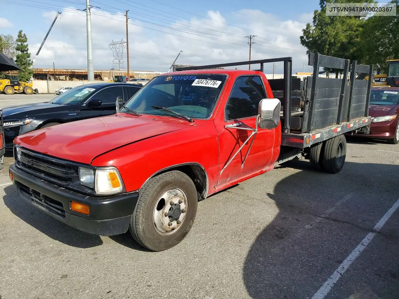 1991 Toyota Pickup Cab Chassis Super Long Wheelbase VIN: JT5VN94T8M0020367 Lot: 50476776