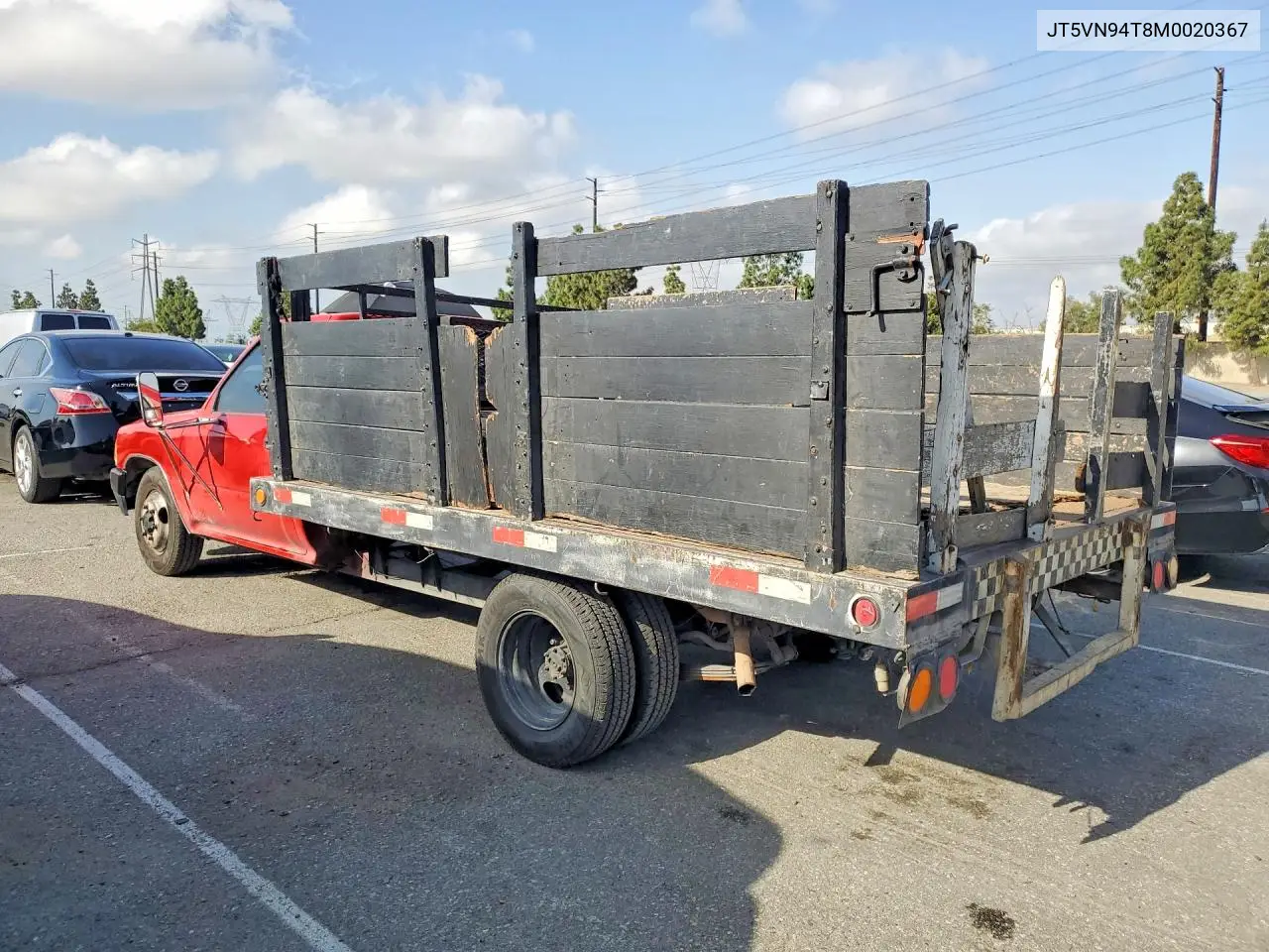 1991 Toyota Pickup Cab Chassis Super Long Wheelbase VIN: JT5VN94T8M0020367 Lot: 50476776