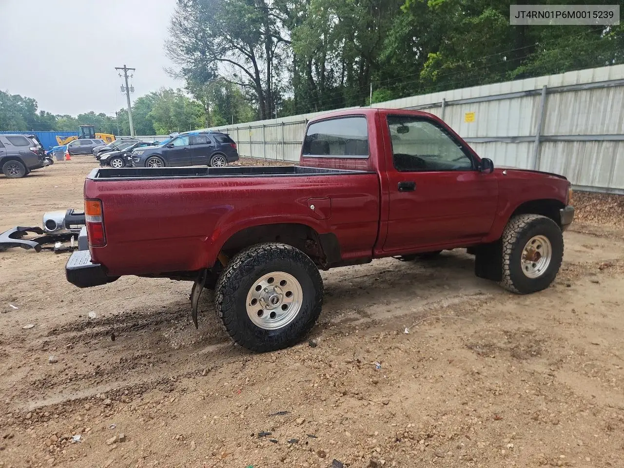 1991 Toyota Pickup Deluxe VIN: JT4RN01P6M0015239 Lot: 57297716