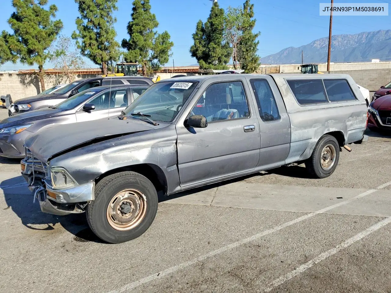 1991 Toyota Pickup 1/2 Ton Extra Long Wheelbase Dl VIN: JT4RN93P1M5038691 Lot: 85633315