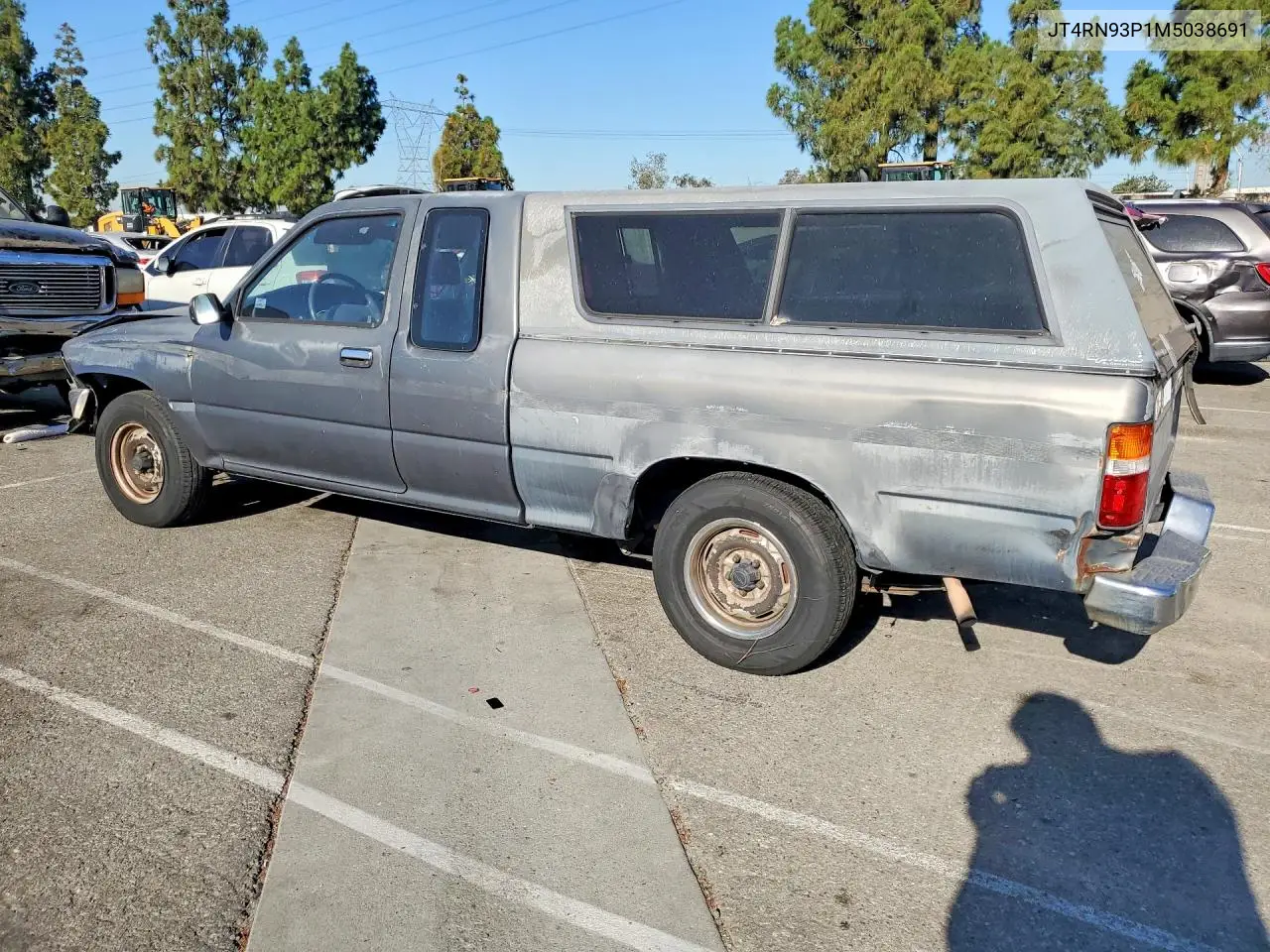 1991 Toyota Pickup 1/2 Ton Extra Long Wheelbase Dl VIN: JT4RN93P1M5038691 Lot: 85633315