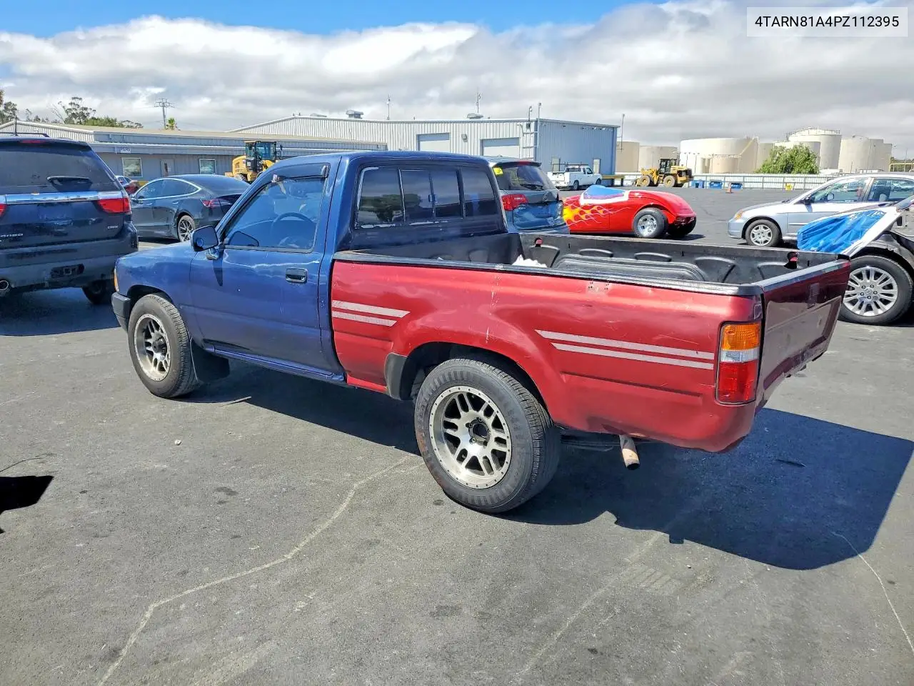 1993 Toyota Pickup 1/2 Ton Short Wheelbase Stb VIN: 4TARN81A4PZ112395 Lot: 62065326