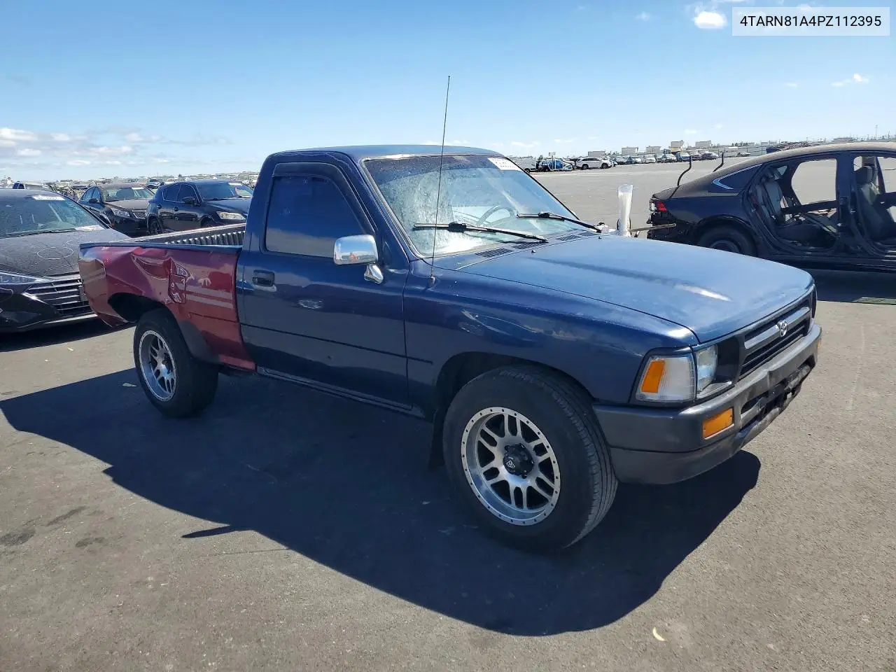 1993 Toyota Pickup 1/2 Ton Short Wheelbase Stb VIN: 4TARN81A4PZ112395 Lot: 62065326