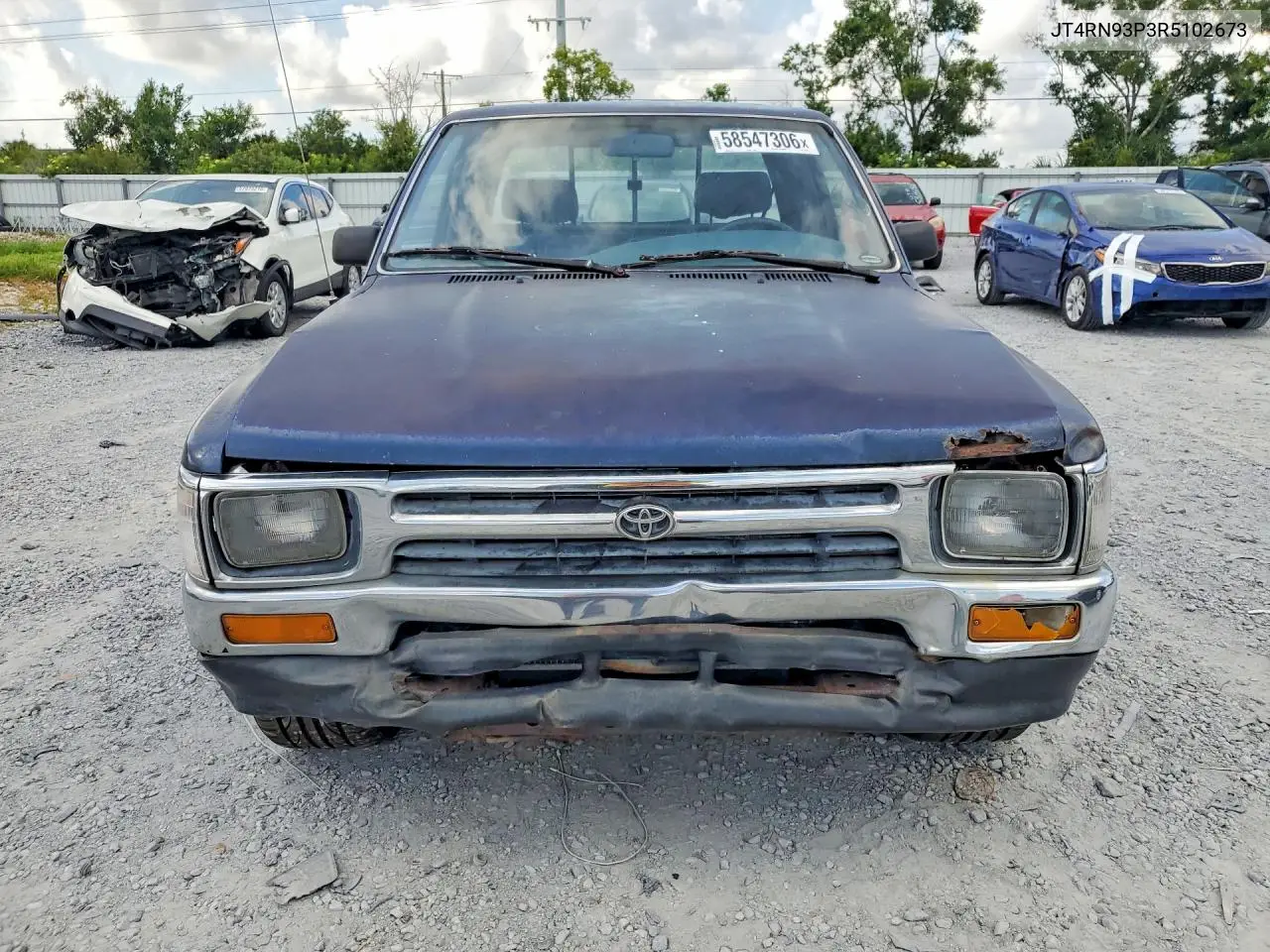 1994 Toyota Pickup Dx VIN: JT4RN93P3R5102673 Lot: 58547306